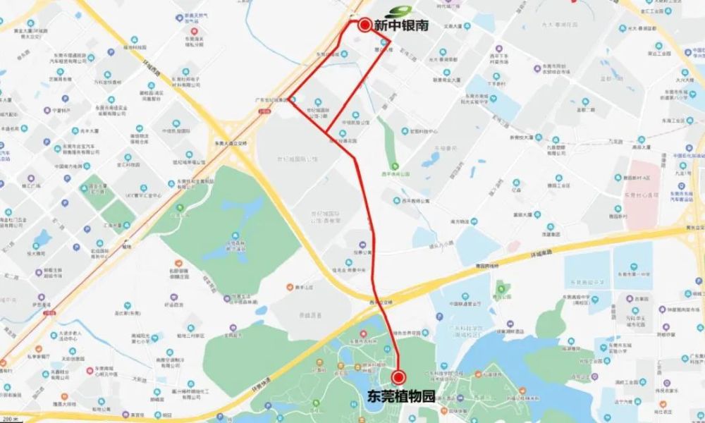 方便东莞植物园假日专线开通对接西平地铁站