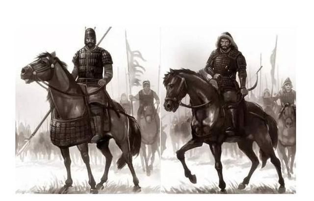 北魏具装骑兵