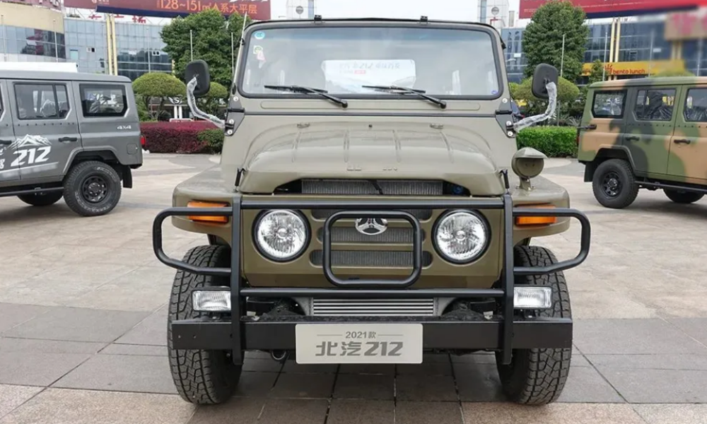 2021款北京212,进步肉眼可见!三菱机器全系四驱10来万