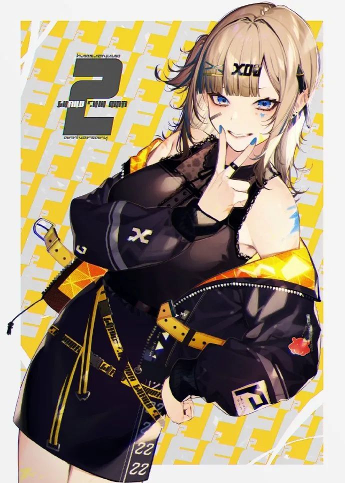 近期最爱颜色搭配太好看了来自二次元画师kaya7hara67676767