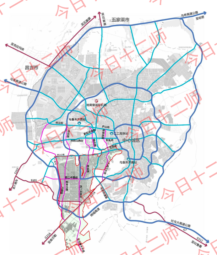 五一新區西山新區規劃出爐烏魯木齊都市圈遠比你想象的豐富