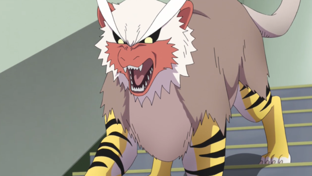 但是最后却被川木偷袭成功,堇反而被川木给击倒,堇的通灵兽看到主人被