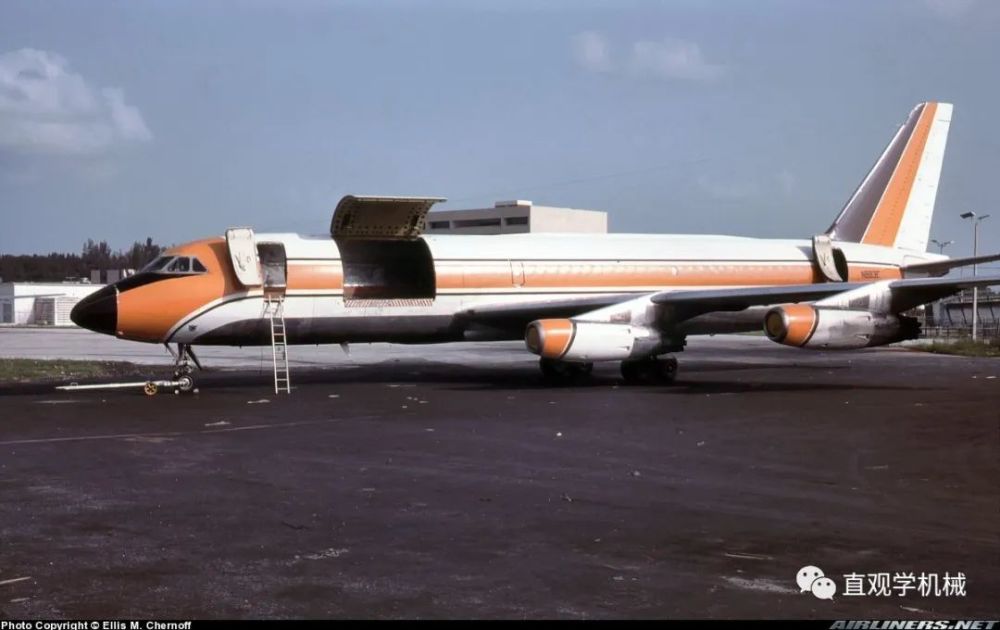 世界上最快的亚音速客机康维尔990a科罗拉多号