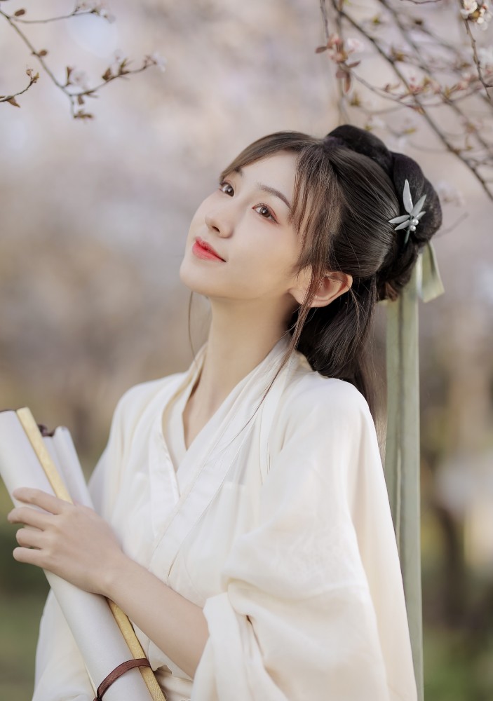 汉服桃花素挽正片