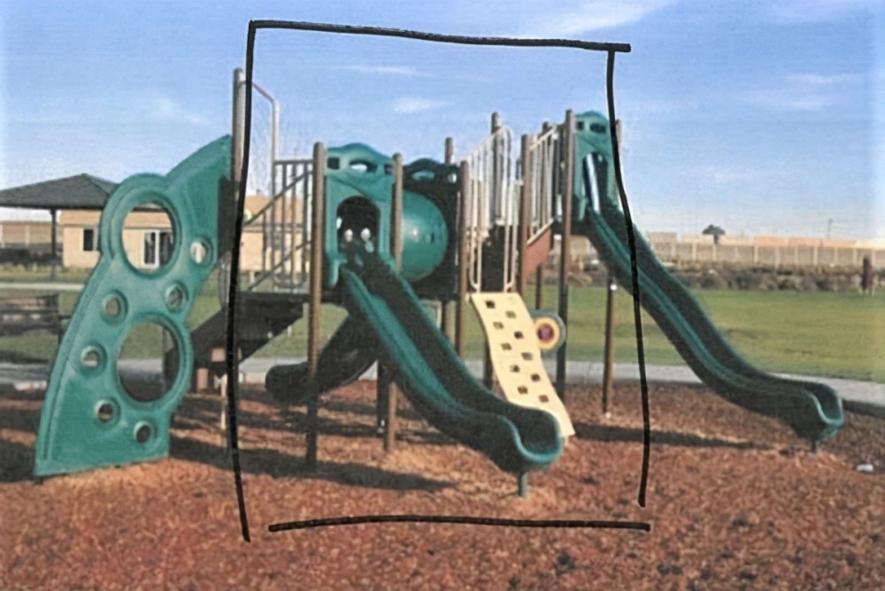 美国一男子偷走游乐场180公斤滑梯 重新刷漆装在孩子床边