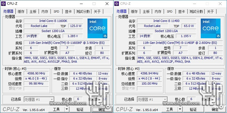 英特尔i511600kf测试成绩曝光性能提升20功耗翻倍