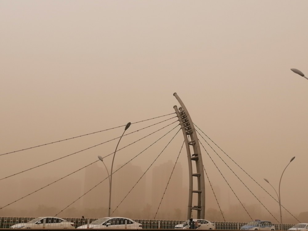 太原沙尘天气_腾讯新闻