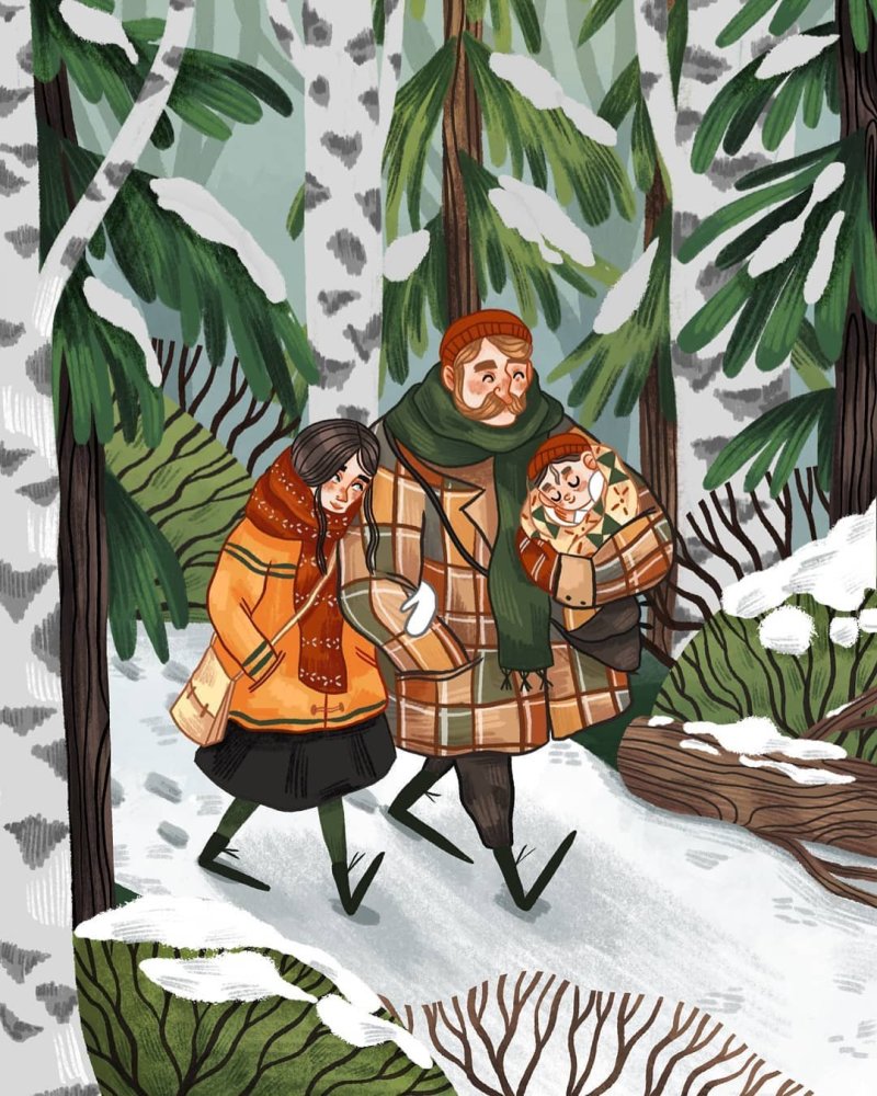 克罗地亚儿童绘本插画师izptica作品欣赏