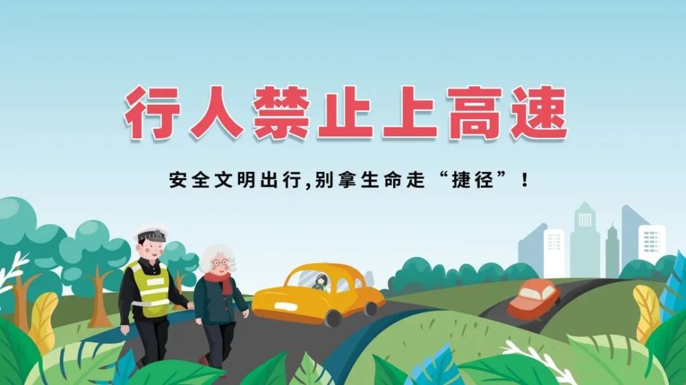 行人自制台阶横穿高速公路去种菜这条捷径太危险丨知危险会避险