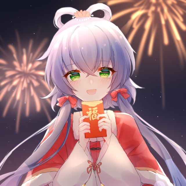 洛天依同人动漫头像活着不一定要鲜艳但一定要有自己的颜色