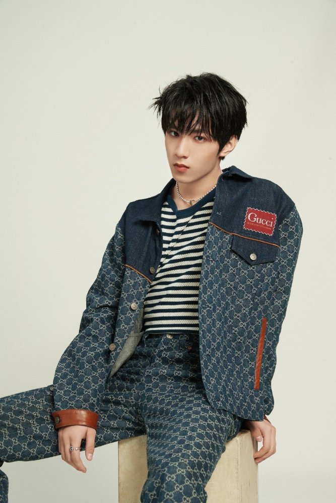 刘耀文gucci大片男模是男模没错了吧