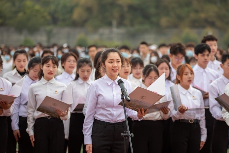 福州外语外贸学院举行2021年春季学期开学第一课学党史做新时代大学生