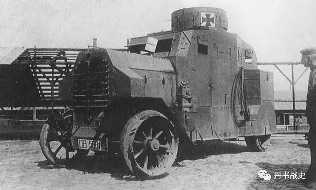 一战艾哈特ev4装甲车德国早期的装甲尝试