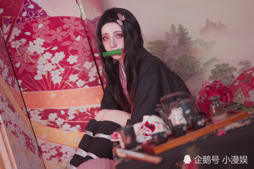 鬼滅之刃禰豆子cosplay總有一款驚豔你