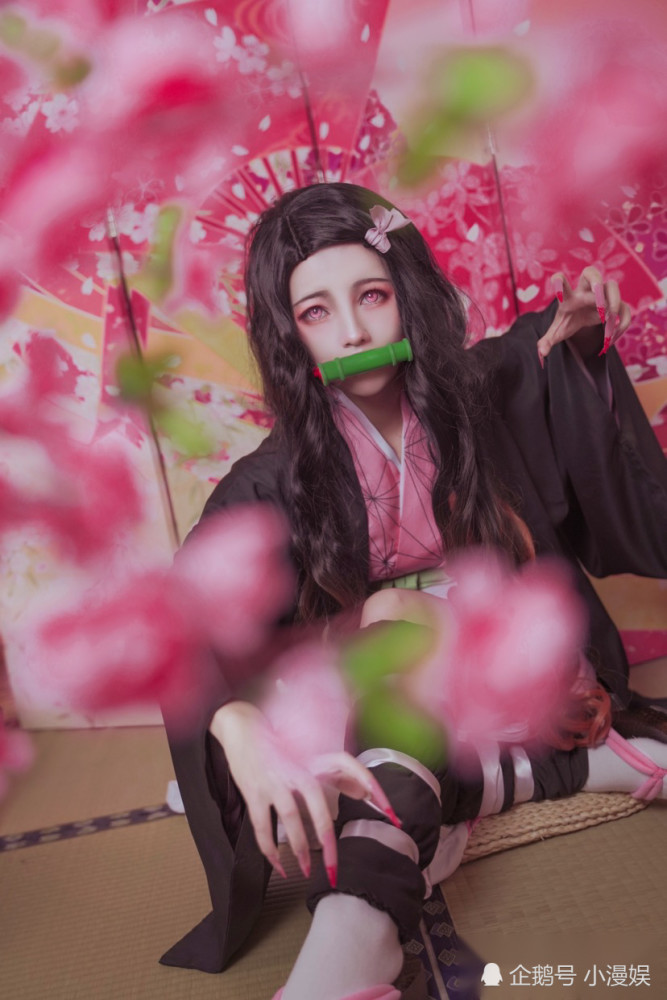 《鬼灭之刃》祢豆子cosplay!总有一款惊艳你!_腾讯新闻