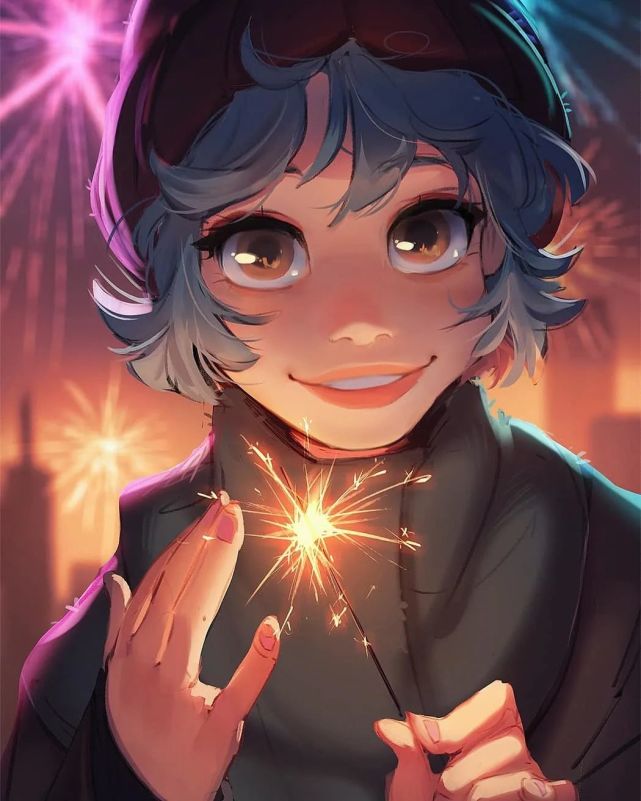 这位美女画师笔下的女孩子们时尚灵动充满青春活力有着邻家女孩的既视