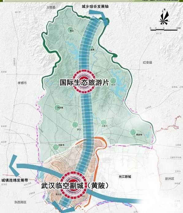 2017年武汉提出长江新城发展规划,以谌家矶和武湖作为起步区,建造武汉