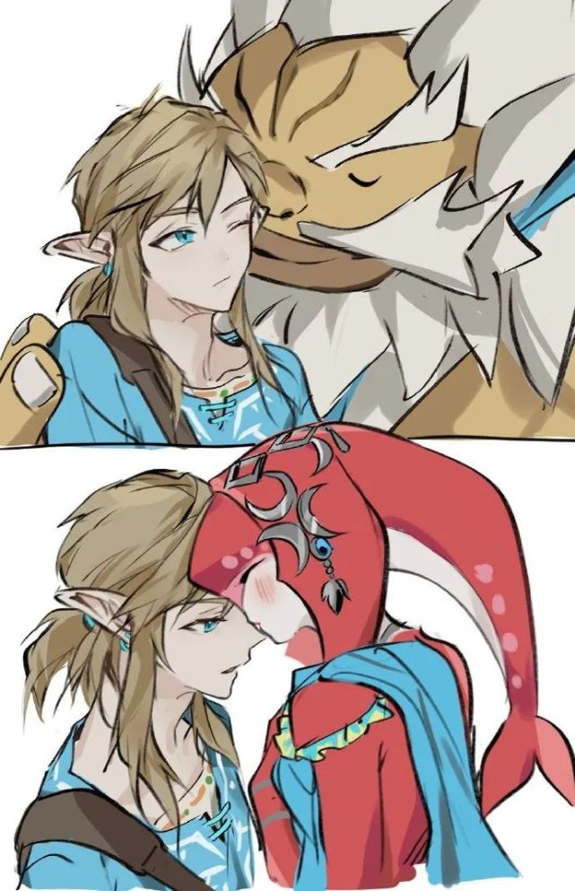 画师创作塞尔达传说林克同人图合集