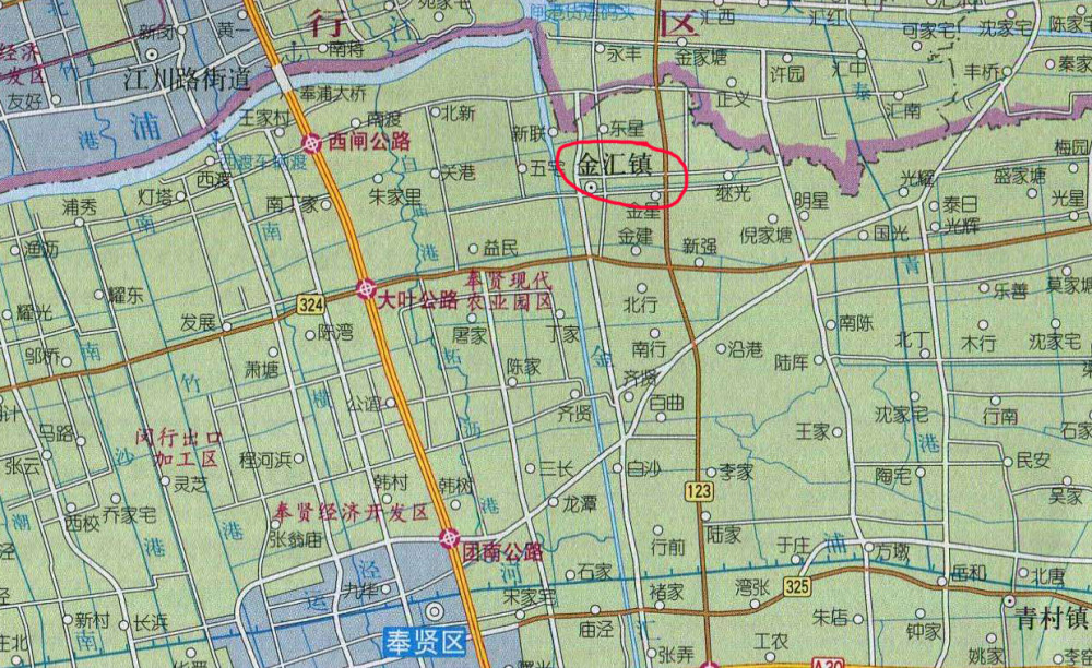 金汇镇的名字是怎么来的?