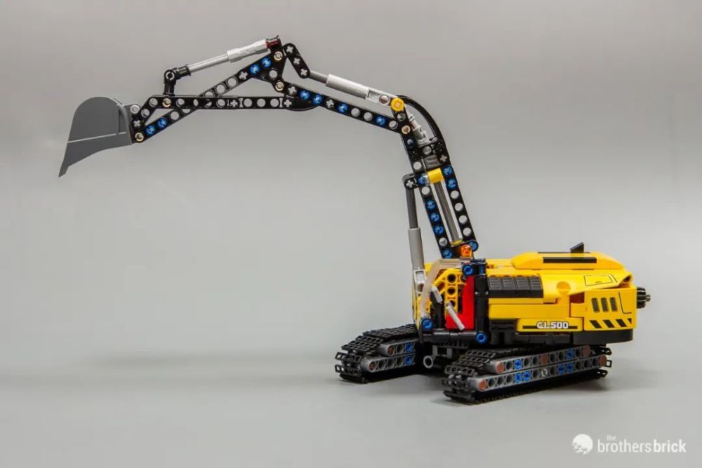 乐高机械组42121重型挖掘机开箱测评