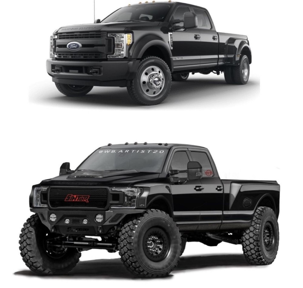 福特f-450猛禽,新的皮卡设计,有望量产