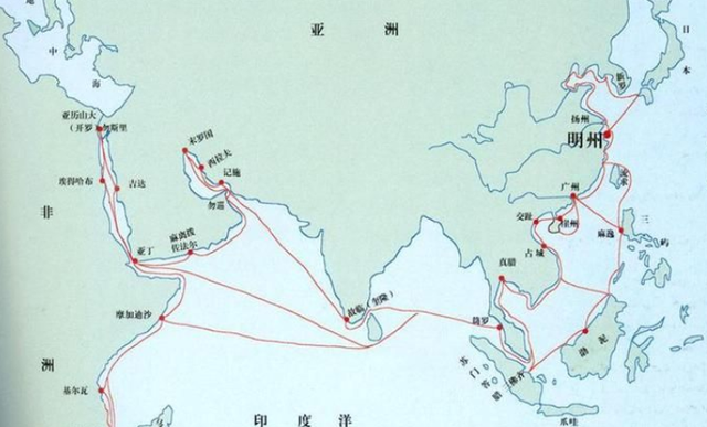 直到宋元时期,中国的海上贸易得到发展后,瓷器才开始进入欧洲.