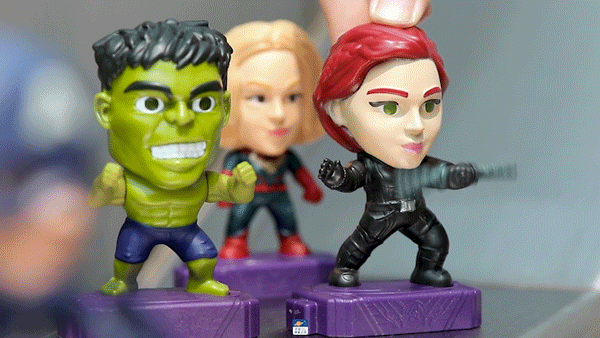 免费送麦当劳全套漫威英雄玩具