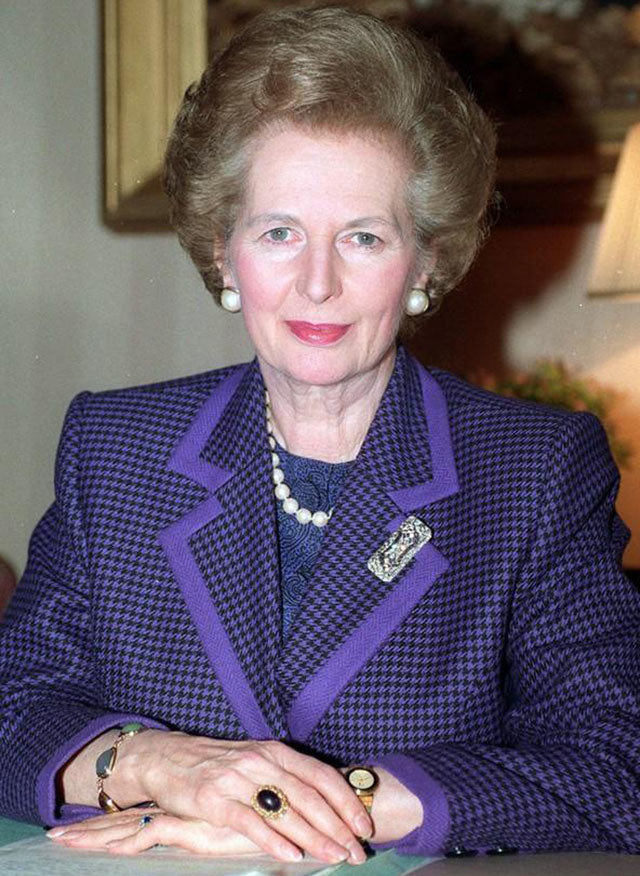 撒切尔夫人:从娃娃脸美少女,到强悍的"铁娘子",变化太大!