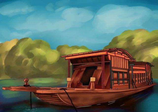 浙江嘉兴南湖上这条普通的画舫游船,因为见证了党的诞生,因而也获得了