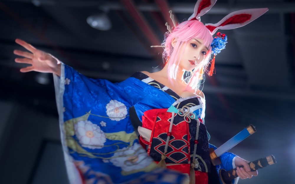 二次元《fate》玉藻前御姐cos