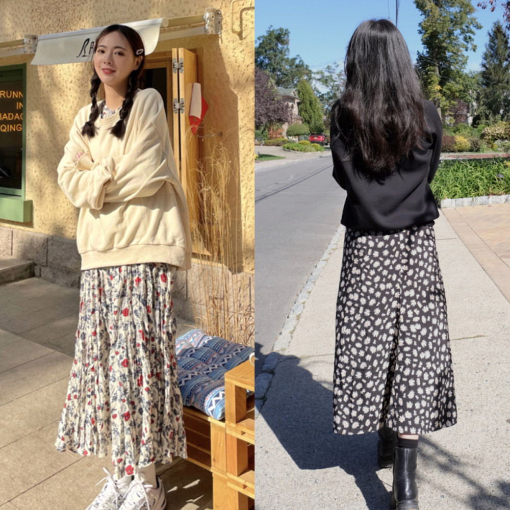 话说,卫衣下面搭配这个,今年流行这样穿,减龄又显嫩