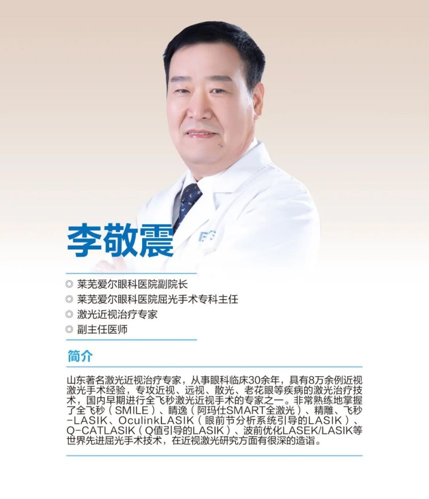 近视手术的2个情报,我们问了医生