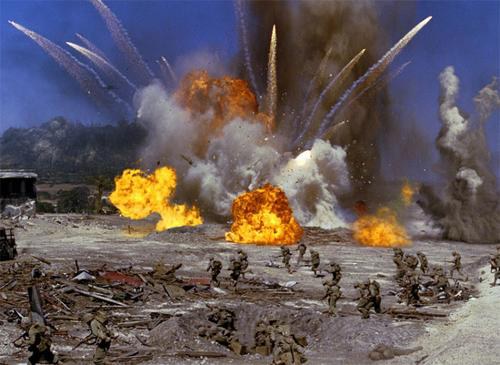 美军为了进攻贝里琉岛连续轰炸三天打掉17万发炮弹为何却全军覆没