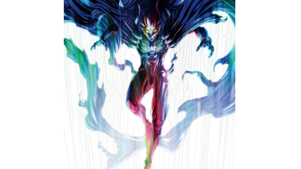 奥特曼后藤正行绘制的赛罗封面披风元素抢镜气质宛如邪神