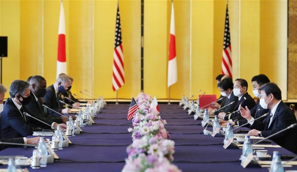 美日会谈释放反华信号事关遏制中国大计中方严正表明态度