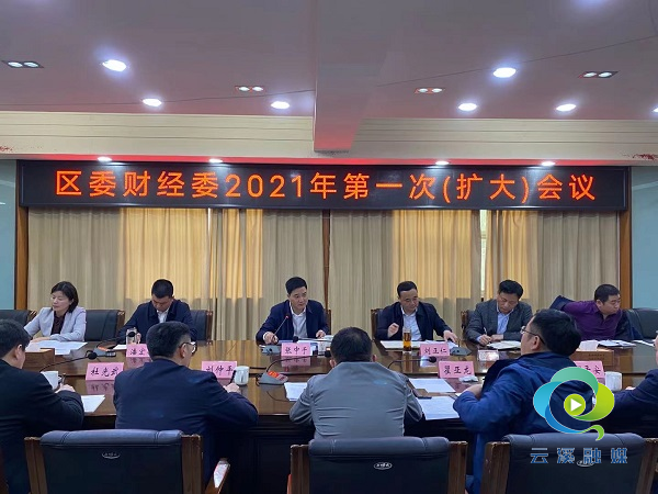 区委财经委2021年第一次(扩大)会议召开