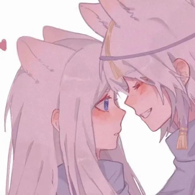 情侣头像一左一右