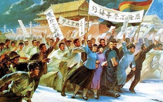 五四运动的导火索是巴黎和会上中国外交的失败.