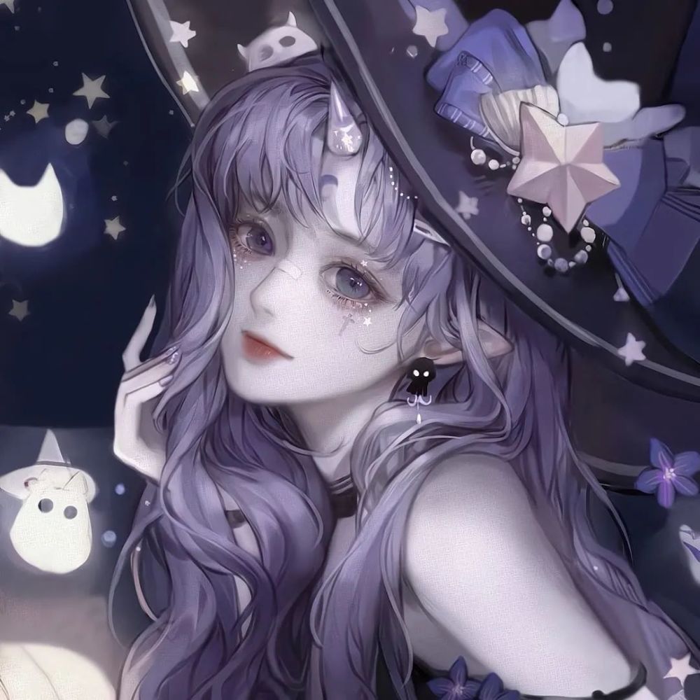 动漫女生头像我看着日出与日落幻想着梦想与未来