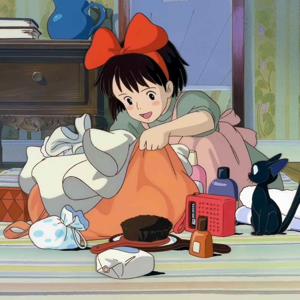 动漫头像魔女宅急便琪琪