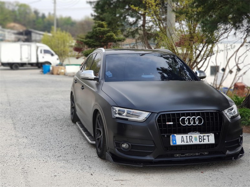 奥迪q3气动避震低姿态改装案例airbft气动避震