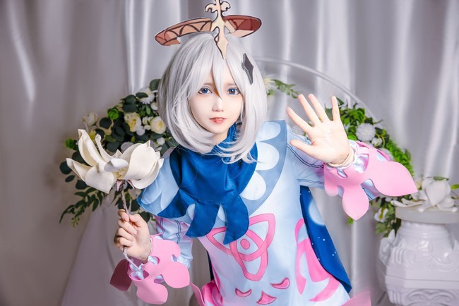 原神派蒙cosplay大家都喊出原神小妹来了