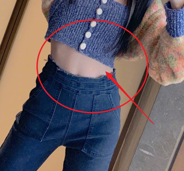 鞠婧祎晒全身照,马甲线腰围成焦点,比正常人还小20cm是认真的?