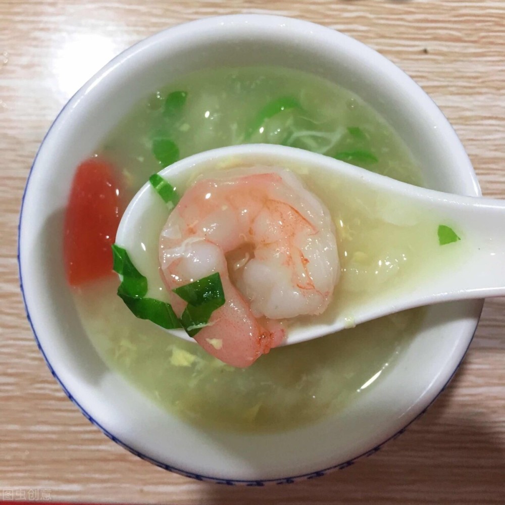 鲜虾羹,春天里的一口鲜香,软嫩入味超美味,做法简单的家常菜