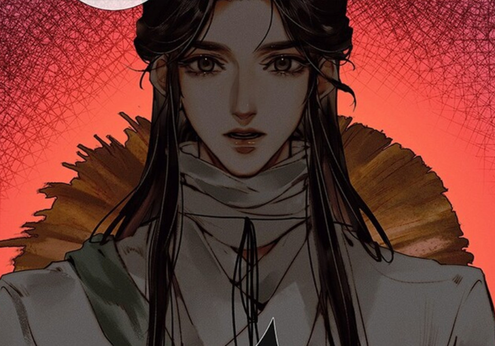 《天官赐福》当花怜戴上眼镜,花城好攻谢怜好萌,灰灰的p图不错_腾讯
