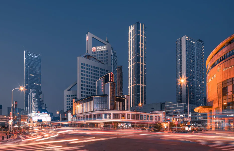 无锡市中心满满的高级感