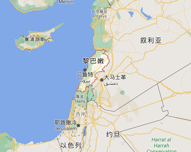 黎巴嫩是个怎样的中东小国