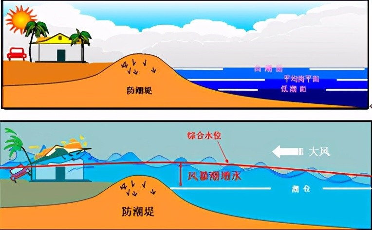 无风起浪:涨潮的海水是哪来的?退潮后海水又去了哪里?