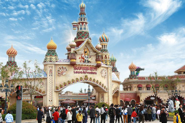 西安一大型游乐园"走红",落户西咸新区境内,现已跻身4a级景区_腾讯