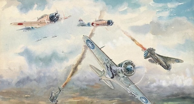 飞机差太多,我们无法还手!80年前悲壮空战让抗战铁汉落泪感伤